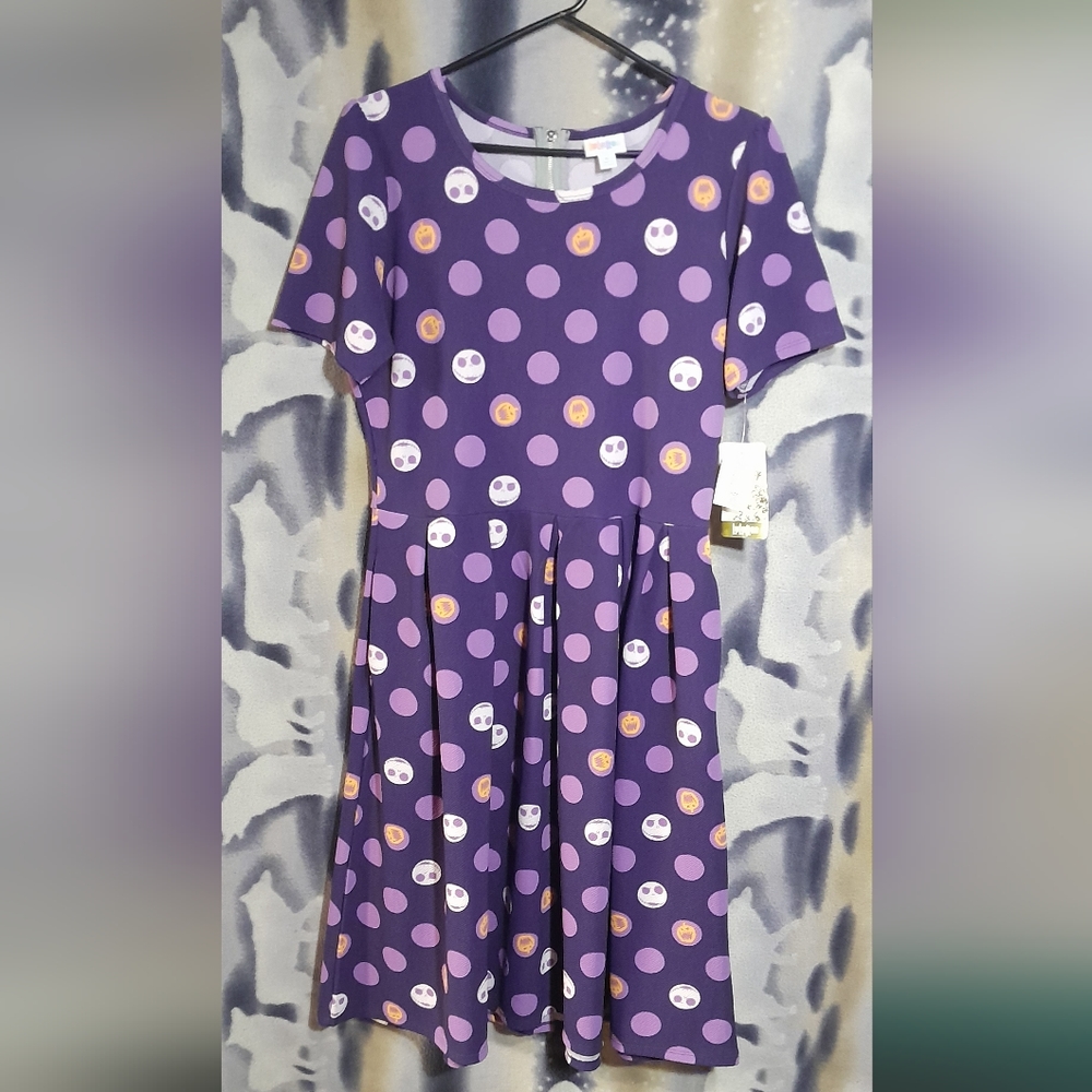 Lularoa  Disneys, nightmare before Christmas  jack dress.